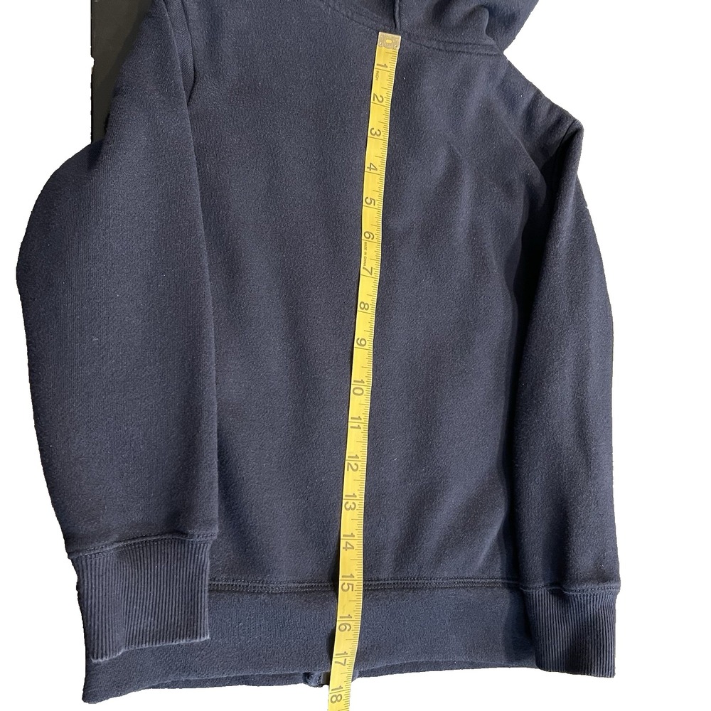 Uniqlo Youth Kids 5-6 Full Zip Warm Cozy Boa Fleece Lining Sweater Jacket Hoodie - Picture 7 of 7